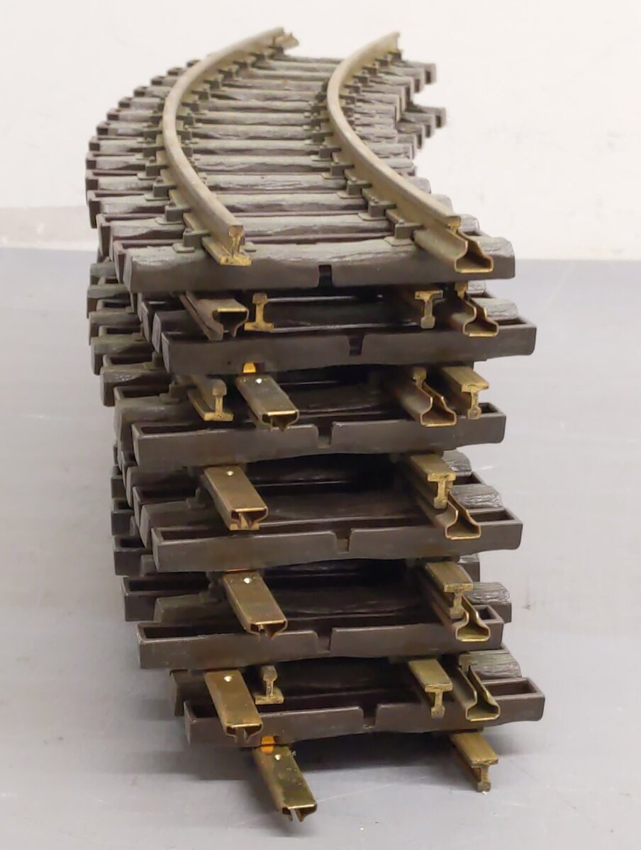 LGB 1500 G Scale Wide Radius Curved Track Sections (12) VG/Box