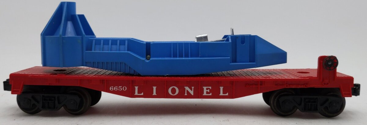 Lionel 6650 O Scale Vintage IRBM Rocket Launcher EX