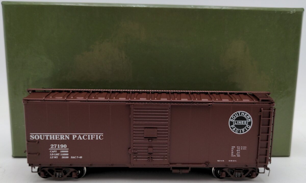 Challenger Imports #2512.1 HO Scale Southern Pacific Steel Side Rebuilt Box Car LN/Box