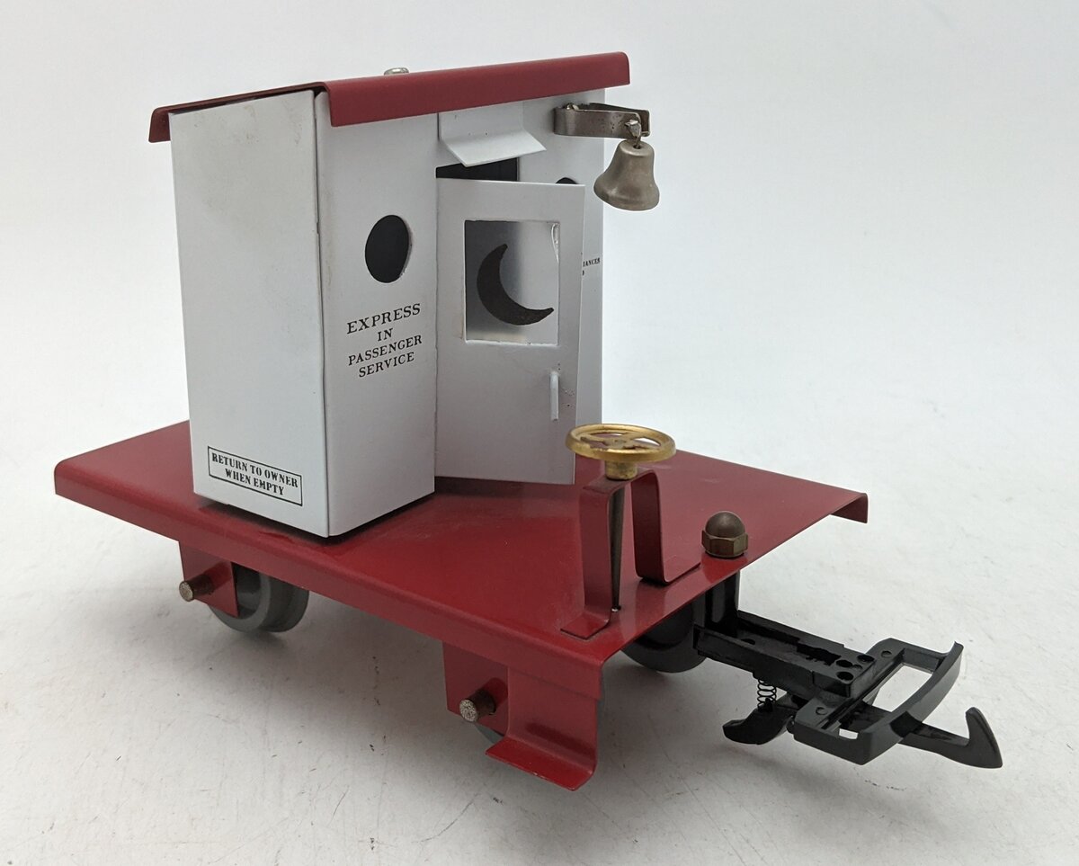 Roberts Lines G Scale Outhouse Car VG