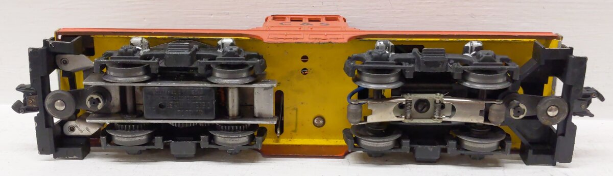 Lionel 628 Vintage O Gauge Custom C&S 44 Ton Diesel Locomotive VG