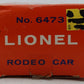 Lionel 6473 Vintage O Operating Horse Car - Red Lettering VG/Box