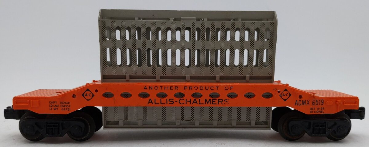 Lionel 6519 Vintage O Allis Chalmers Condenser Car VG