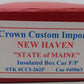 Crown Custom Imports CCI-262P HO BRASS New Haven "State of Maine" Boxcar #45063 EX/Box