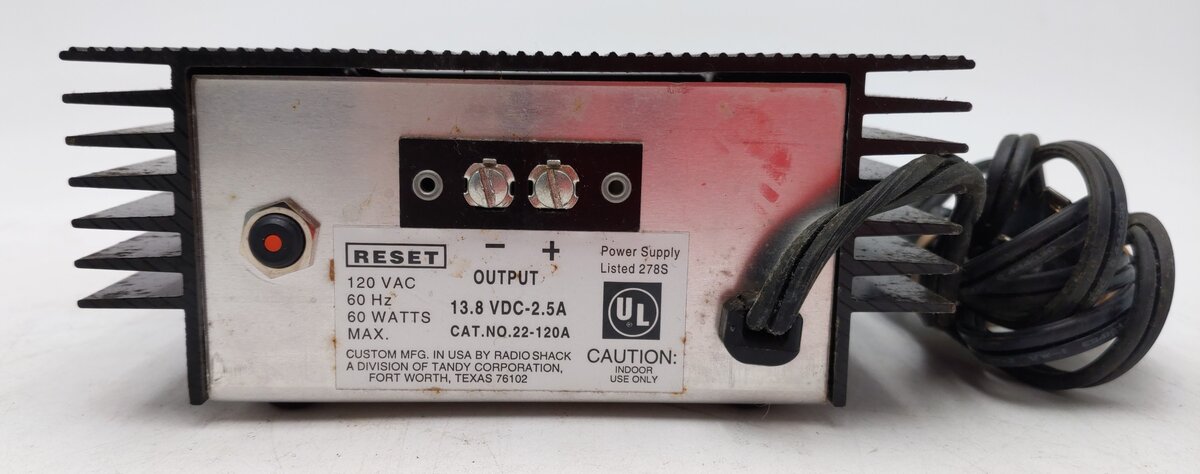 Micronta 22-120 Regulated 12-Volt Power Supply EX/Box
