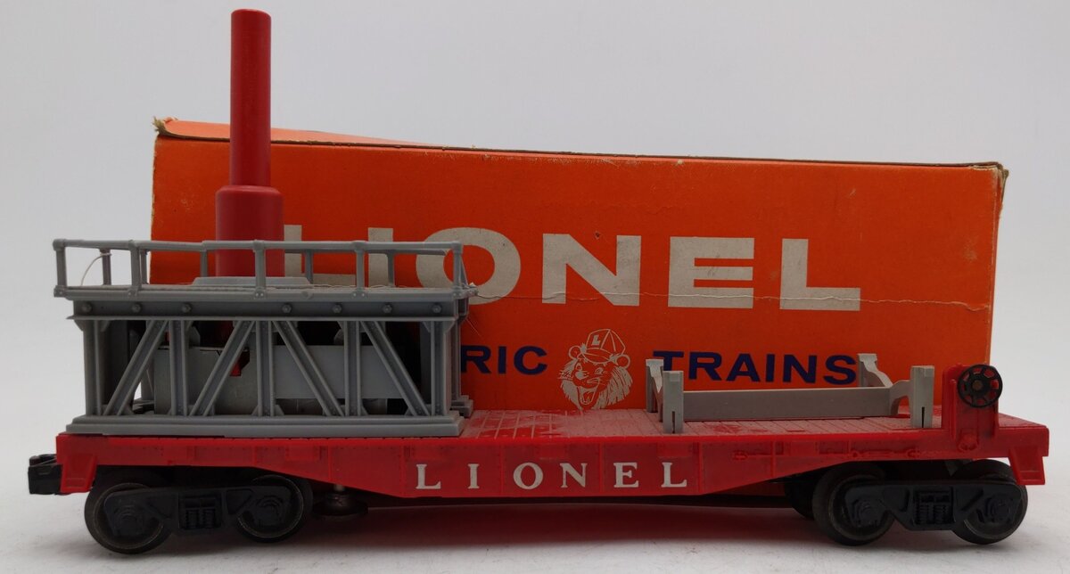 Lionel 3413 Vintage O Mercury Capsule Launching Car VG/Box