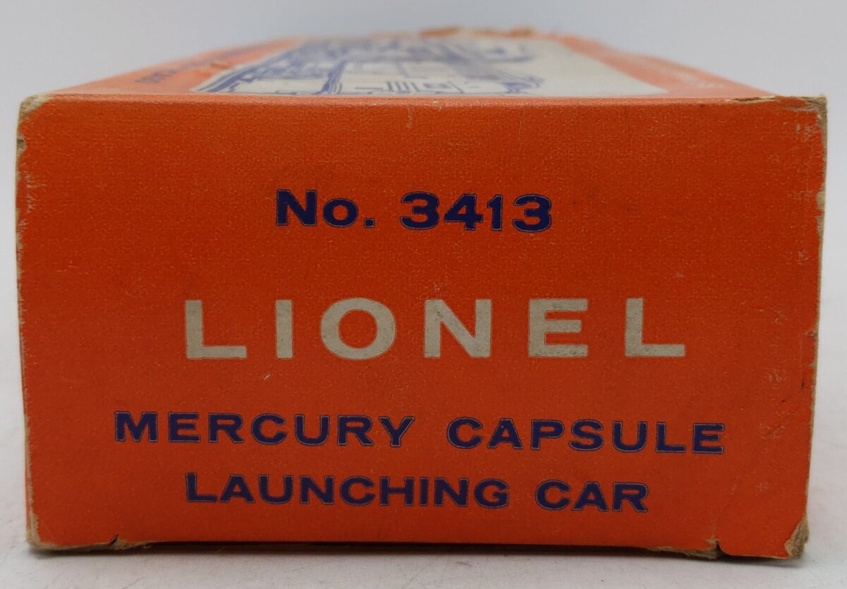 Lionel 3413 Vintage O Mercury Capsule Launching Car VG/Box