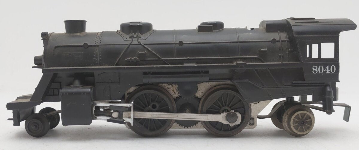 Lionel 6-8040 O Gauge 2-4-2 Steam Locomotive VG