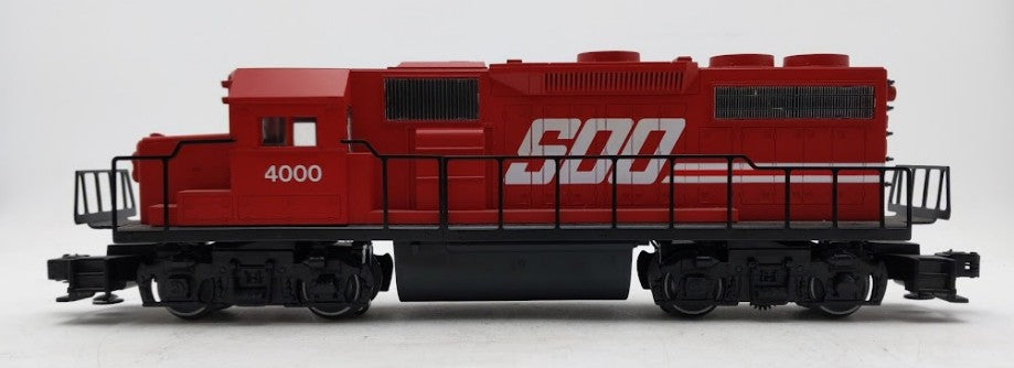 Lionel 6-18825 O Gauge Soo Line GP-38-2 Diesel Locomotive #4000 EX