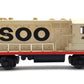 Customized Lionel O Gauge Soo Line GP9 Non-Powered Diesel Locomotive #410 VG