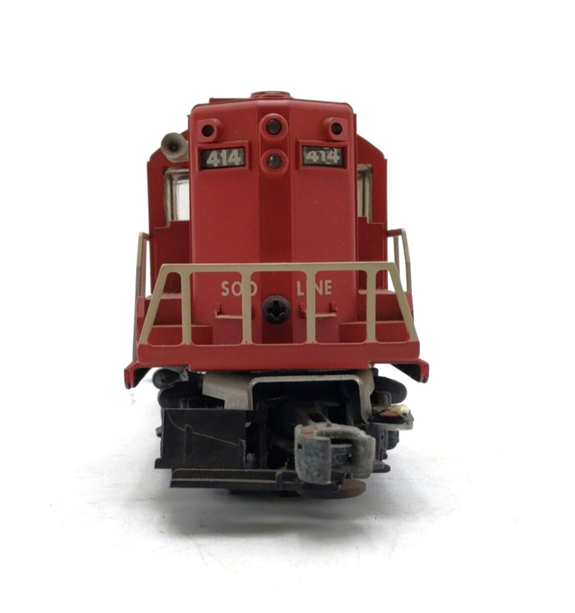 Lionel O Gauge Custom Soo Line GP9 Diesel Locomotive #414 VG