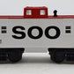 Lionel 6-26564 O SOO Line Square Window Lighted Caboose EX