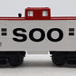Lionel 6-26564 O SOO Line Square Window Lighted Caboose EX