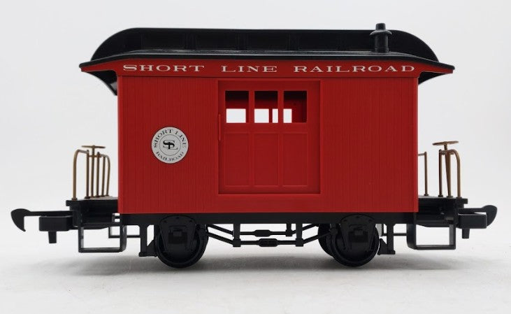 Bachmann 97088 G Short Line Baggage Car Red EX