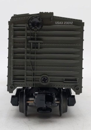 Lionel 23012 O Gauge US Army USAX Transparent Ammunition Boxcar LN