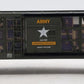 Lionel 23012 O Gauge US Army USAX Transparent Ammunition Boxcar LN