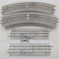 Lionel 2025080 O 40"X50" Oval Lighted Fastrack with Multi-Colored Lights EX