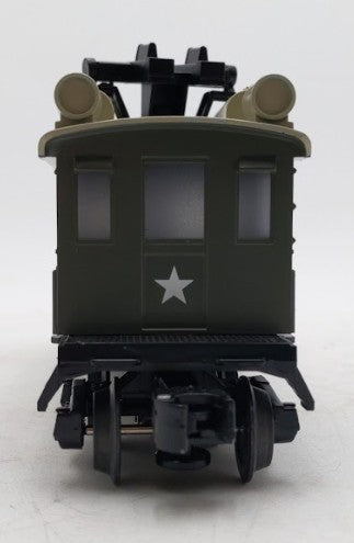 Lionel 2223010-C O Gauge US Army Security Caboose w/Rotary Beacon #23014 EX