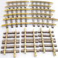 LGB G Scale Curved/Straight Track Sections 600mm-6": 1102, 10150 [9] VG