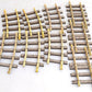 LGB G Scale Curved/Straight Track Sections 600mm-6": 1102, 10150 [9] VG