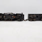 Lionel 1664 Vintage O 2-4-2 Diecast Steam Locomotive W2666T Tender VG
