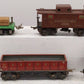 Lionel Vintage O Prewar Freight Cars #61100,651,477618,3652,2677 [5] VG