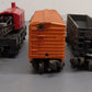 Lionel O Gauge Assorted Freight Cars; 348425, 22000, 6560, [3] VG