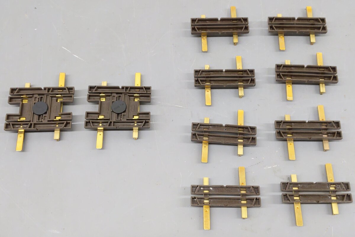 LGB G Scale Assorted Track Sections 1009, 10090, 1005 [10] VG/Box