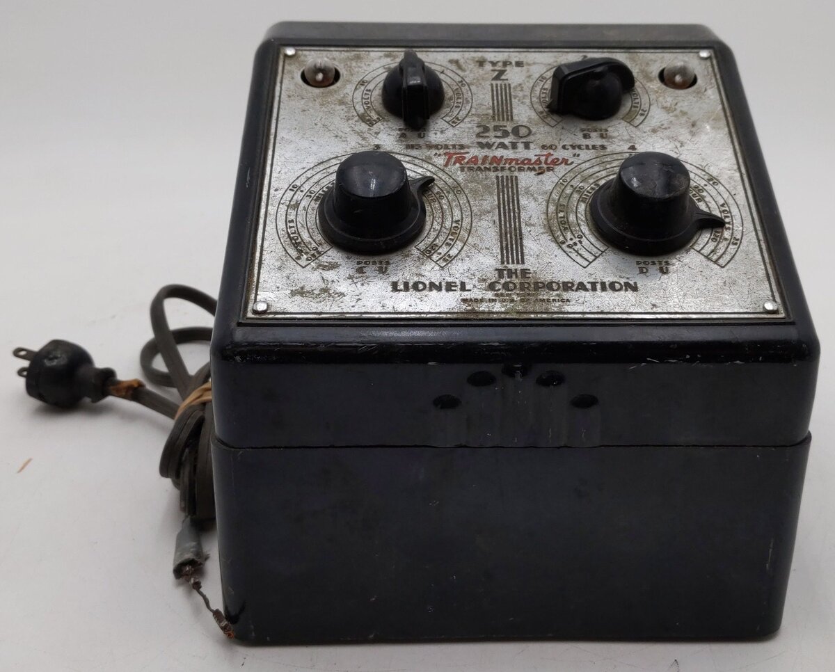Lionel O Postwar Type Z 250 Watt Trainmaster Transformer