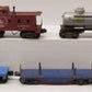 Lionel Vintage O Gauge Freight Cars #347000,6357,6465,3409 [5] VG