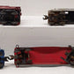 Lionel Vintage O Gauge Freight Cars #347000,6357,6465,3409 [5] VG