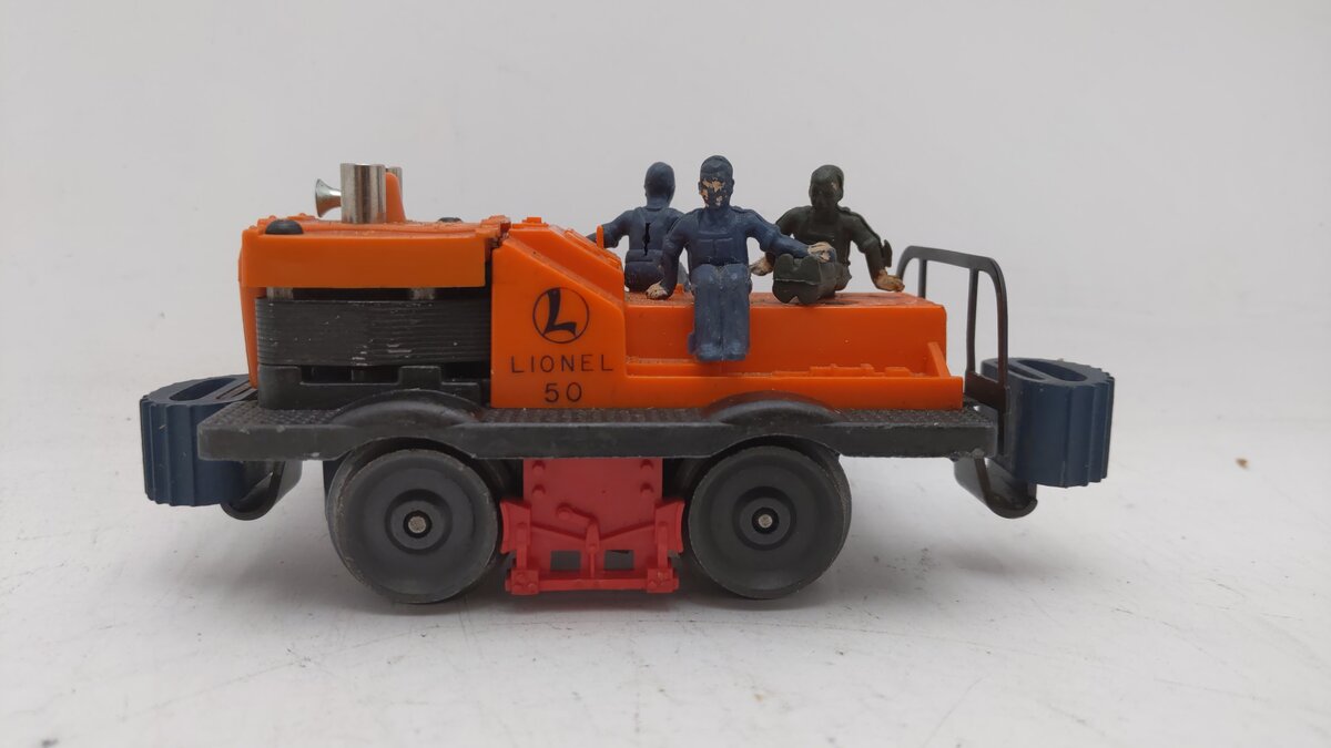 Lionel 50 Vintage O Gauge Postwar Motorized Gang Car - Center Horn Version EX
