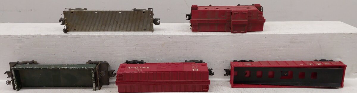 Lionel Vintage O Gauge Freight Cars #3459,x6014,6342,6411 [5] VG