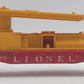 Lionel 6812 Vintage O Operating Track Maintenance Car w/Yellow Superstructure EX