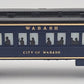 Lionel 6-7232 O Gauge Wabash "City of Wabash" Observation Car #7232 (FF #1) LN