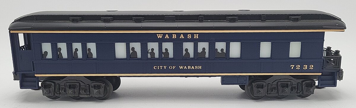 Lionel 6-7232 O Gauge Wabash "City of Wabash" Observation Car #7232 (FF #1) LN