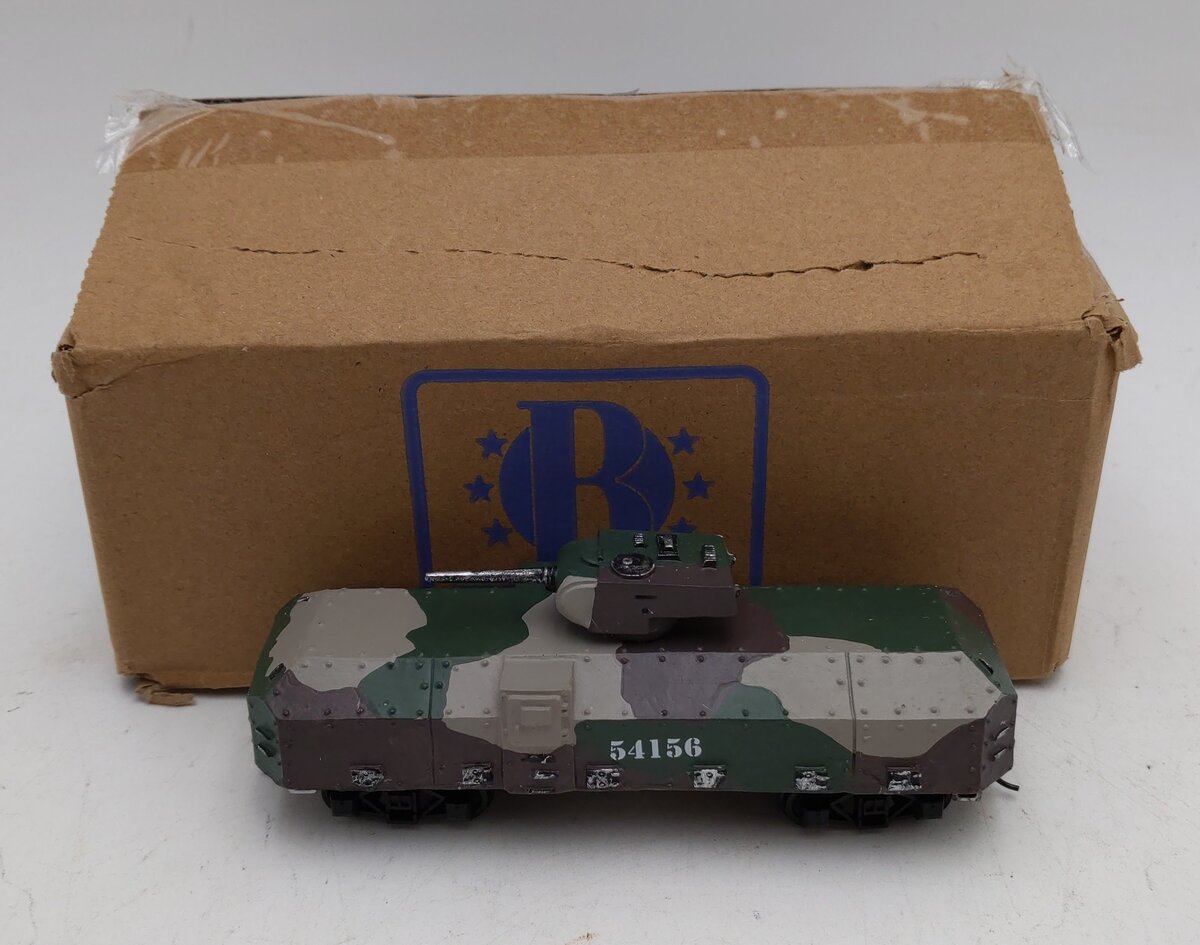 Hawthorne Village HO WWll Anti Tank Train Car #54156 LN/Box