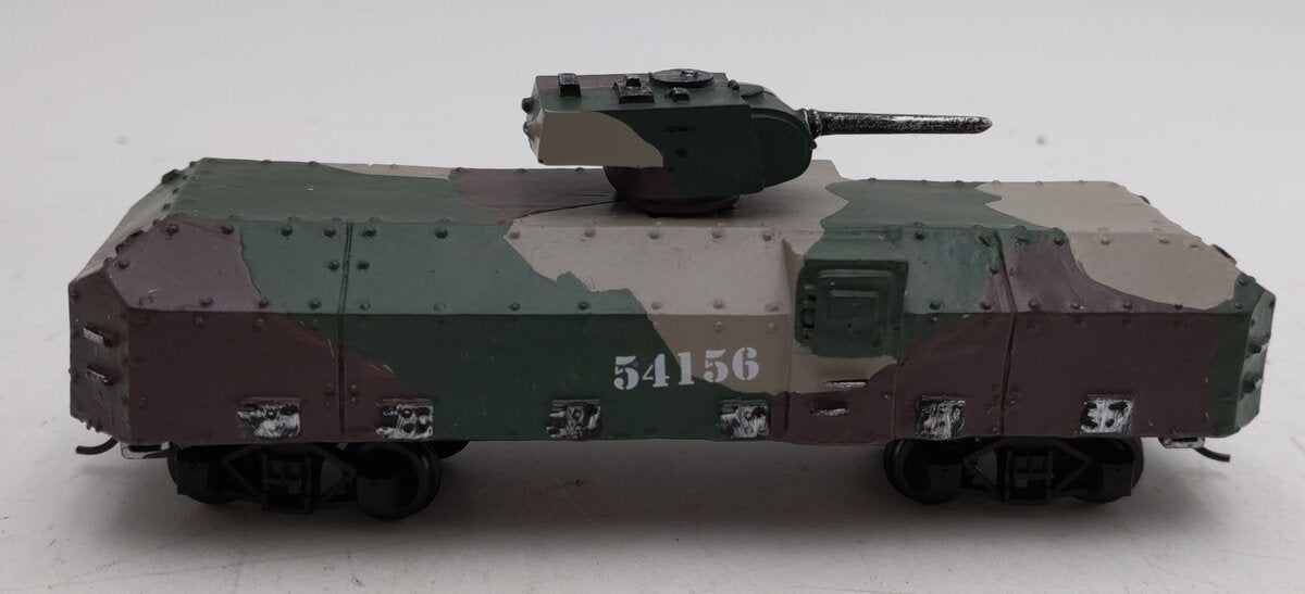 Hawthorne Village HO WWll Anti Tank Train Car #54156 LN/Box