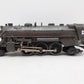Lionel 1666E Vintage O Gray 2-6-2 Steam Locomotive EX