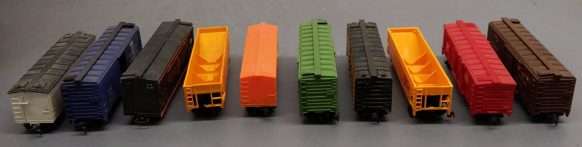 Life Like & Other Assorted HO Scale Freight Cars [10] #9134 #2996 #74005 #508590 EX