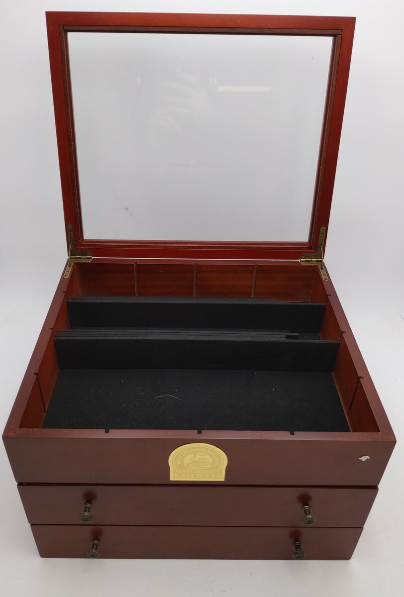 Hawthorne Village Masterpiece Railways Wooden Display Box LN