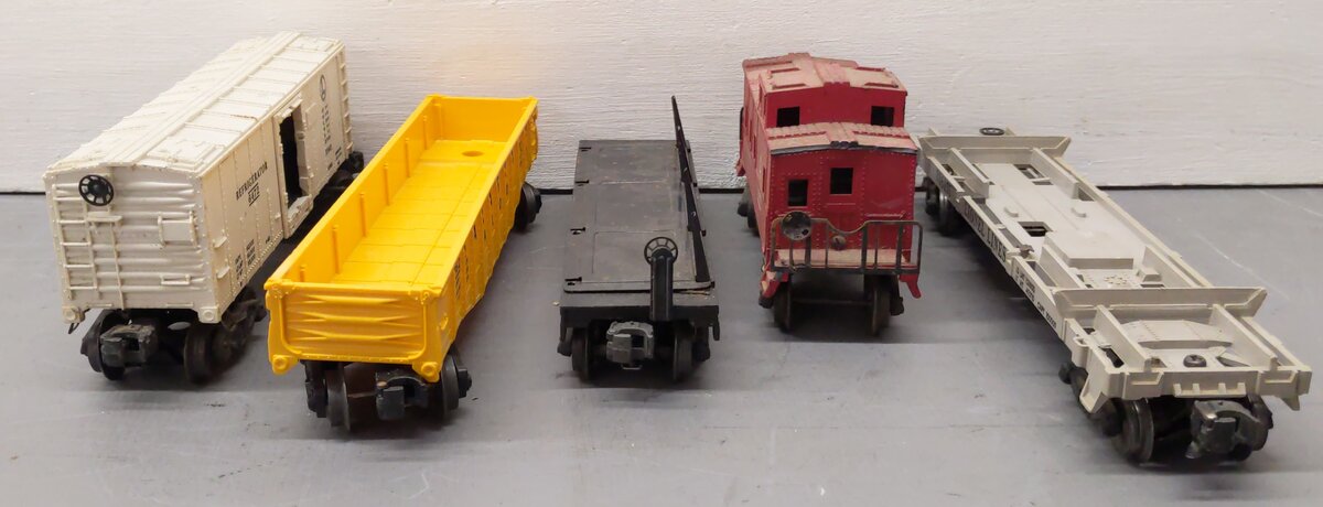 Lionel Vintage O Gauge Freight Cars #6257,3461,6472,336155,616260 [5] VG
