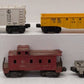 Lionel Vintage O Gauge Freight Cars #6257,3461,6472,336155,616260 [5] VG
