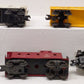 Lionel Vintage O Gauge Freight Cars #6257,3461,6472,336155,616260 [5] VG