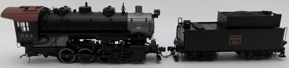 Proto 2000 920-60103 HO Scale CB&Q USRA 0-8-0 Locomotive & Tender W/Sound & DCC EX/Box