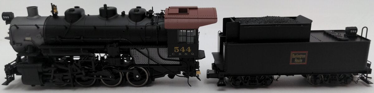 Proto 2000 920-60103 HO Scale CB&Q USRA 0-8-0 Locomotive & Tender W/Sound & DCC EX/Box