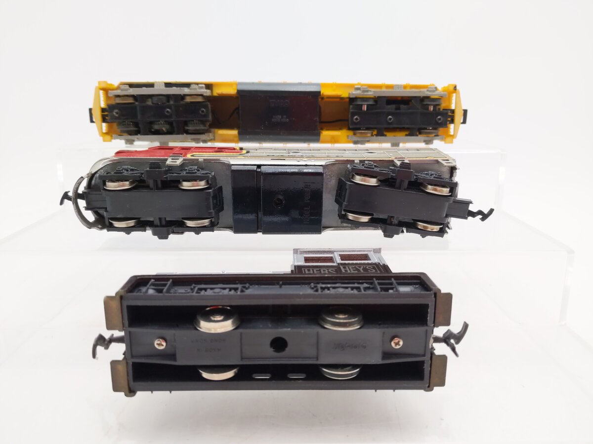 Model Power, Tyco, and Playart Assorted HO Powered/Dummy Diesel Locomotives [3] EX