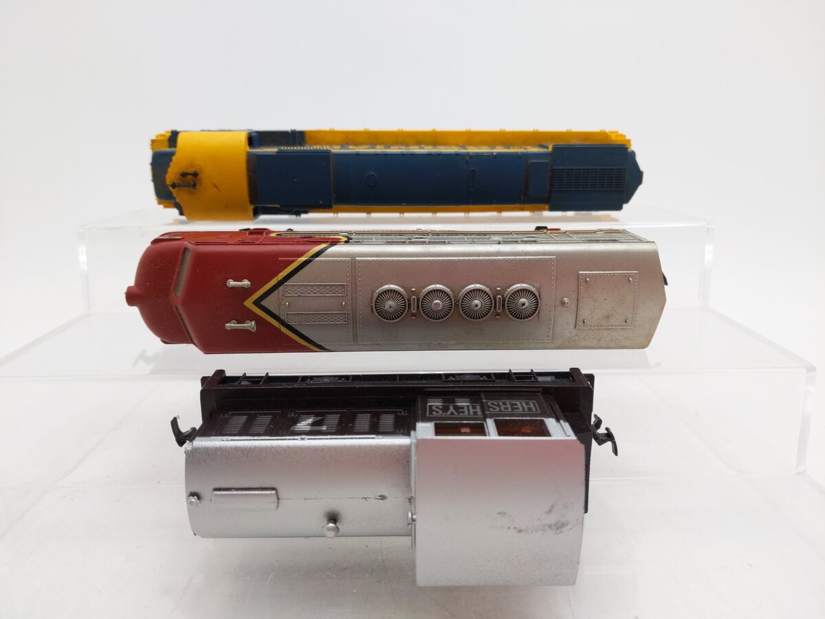 Model Power, Tyco, and Playart Assorted HO Powered/Dummy Diesel Locomotives [3] EX