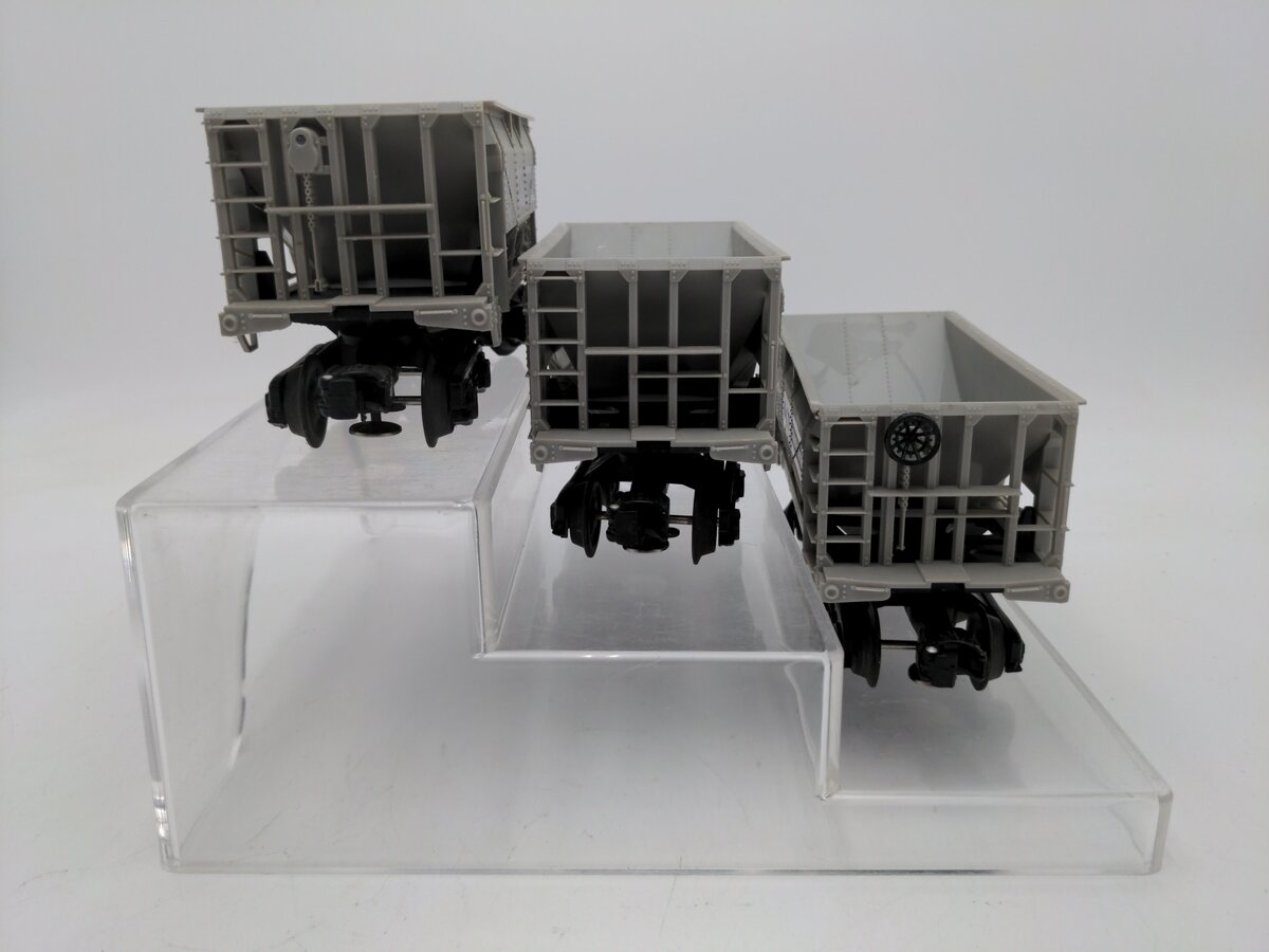 K-Line K-6717A O Gauge CSX Coal Hopper Cars w/o Coal Loads EX