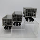 K-Line K-6717A O Gauge CSX Coal Hopper Cars w/o Coal Loads EX